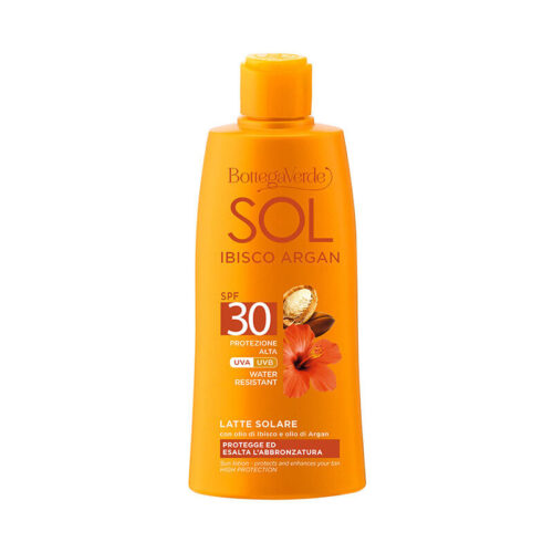 BOTTEGA VERDE OL - HIBISKUS&ARGAN MLEKO ZA TELO SPF30 200ML - VISOKA ZAŠČITA