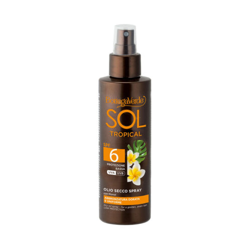 BOTTEGA VERDE SOL - TROPICAL SUHO OLJE V SPREJU SPF6 150ML - NIZKA ZAŠČITA