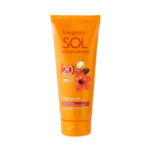 BOTTEGA VERDE SOL - HIBISKUS&ARGAN KREMA ZA TELO SPF20 200ML - SREDNJA ZAŠČITA