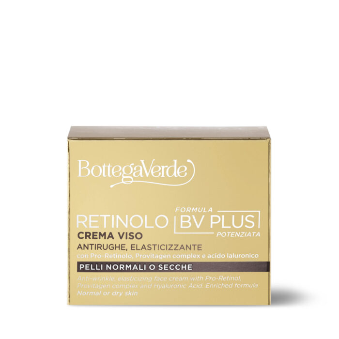 Bottega Verde Retinol BV plus - Dnevna krema za obraz za normalno in suho kožo 50ML