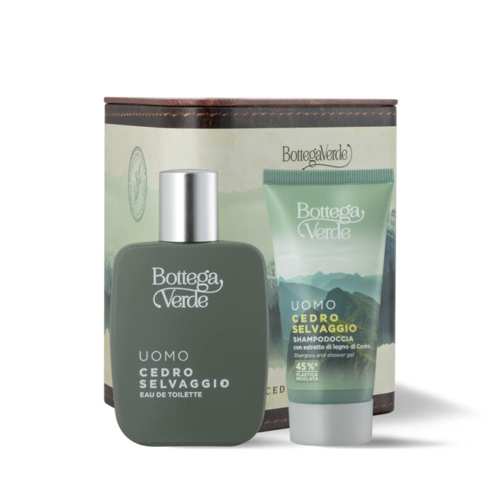 Bottega verde Darilni paket - EDT set Divja cedra